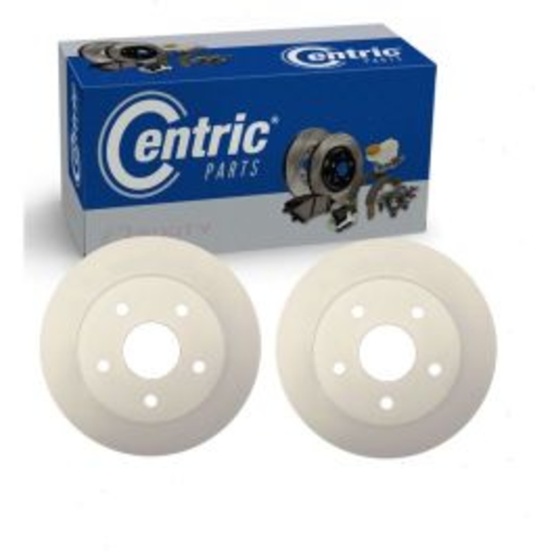 2 pc Centric GCX Front Disc Brake Rotors for 2019-2022 Ram 1500 Classic