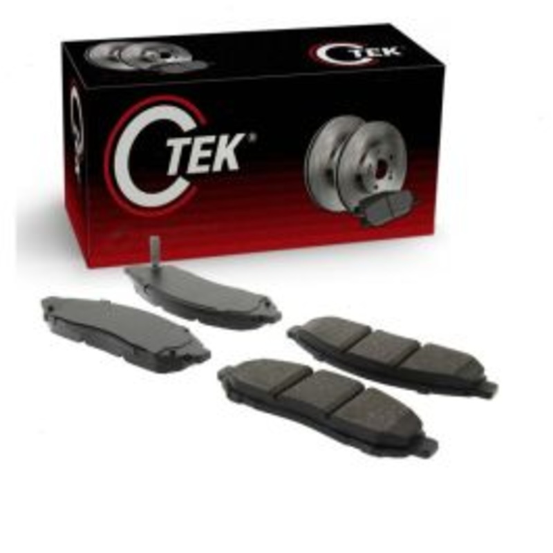 Centric CTEK Front Disc Brake Pad Set for 2004-2012 Nissan Pathfinder 4.0L V6