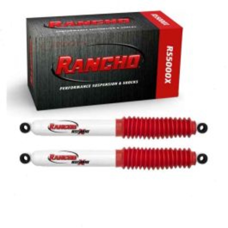 2 pc Rancho RS5000X Front Inner Shock Absorbers for 1987 Chevrolet V10