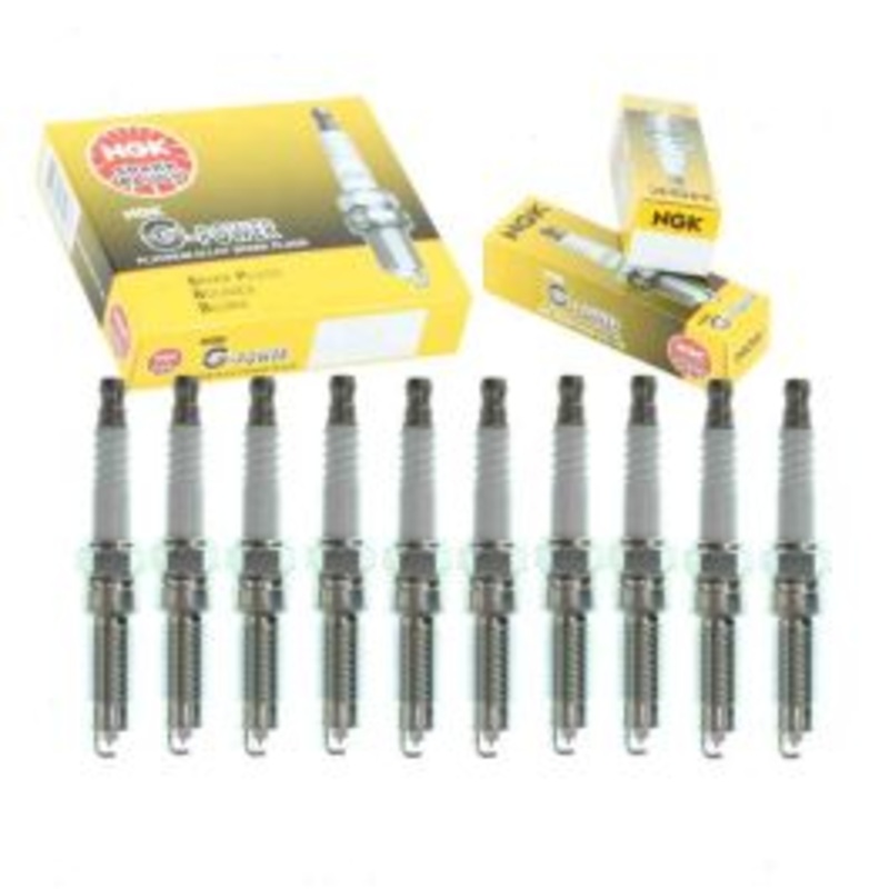 10 pc NGK G-Power 1698 ZNAR6AGP Spark Plugs