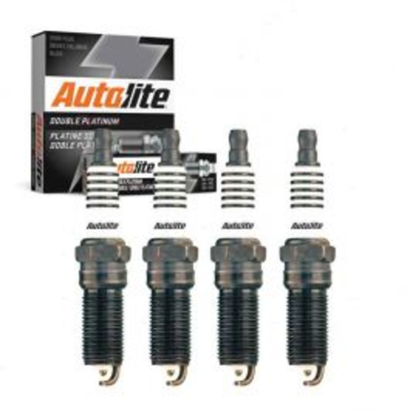 4 pc Autolite Double Platinum Spark Plug for 2018-2019 Buick LaCrosse 2.5L