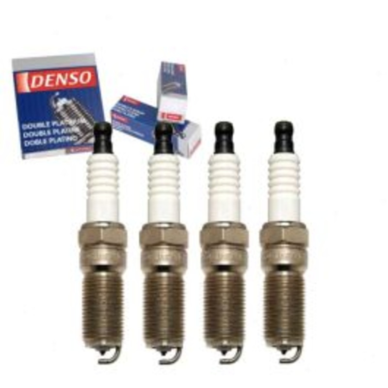 4 pc DENSO Double Platinum Spark Plugs for 2007-2009 Saturn Aura 2.4L L4