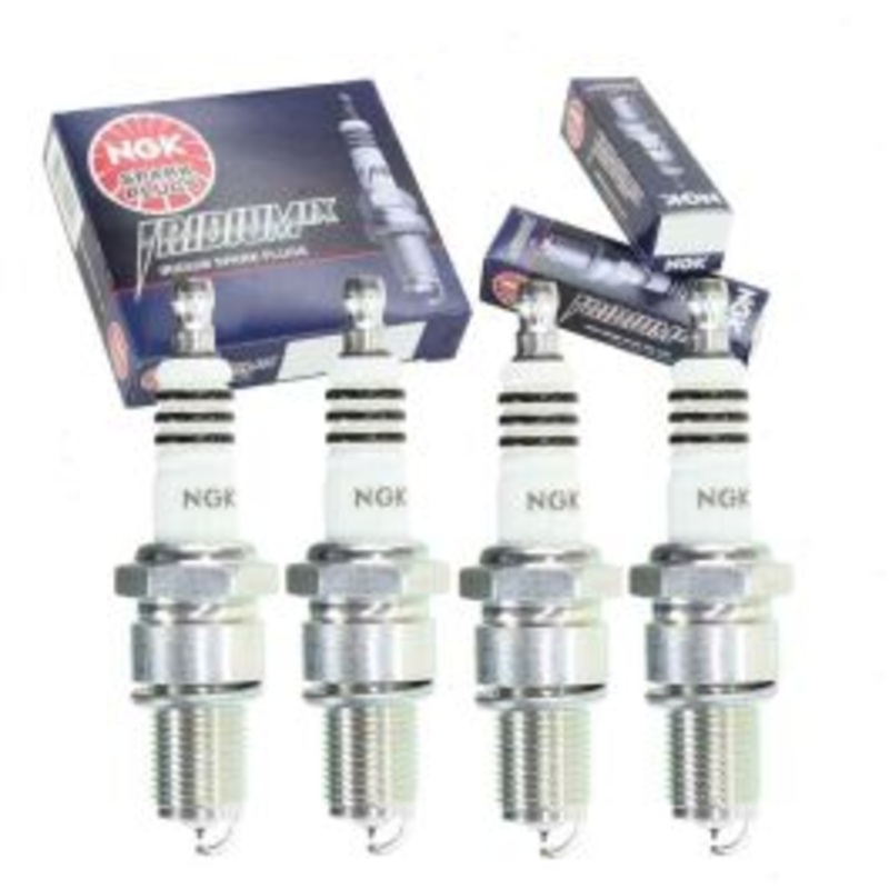 4 pc NGK Iridium IX Spark Plugs for 1966-1968 BMW 1600ti 1.6L L4