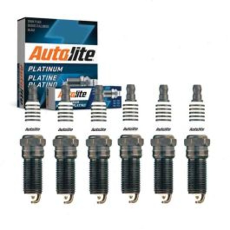 6 pc Autolite Platinum Spark Plug for 2009-2012 Ford Flex