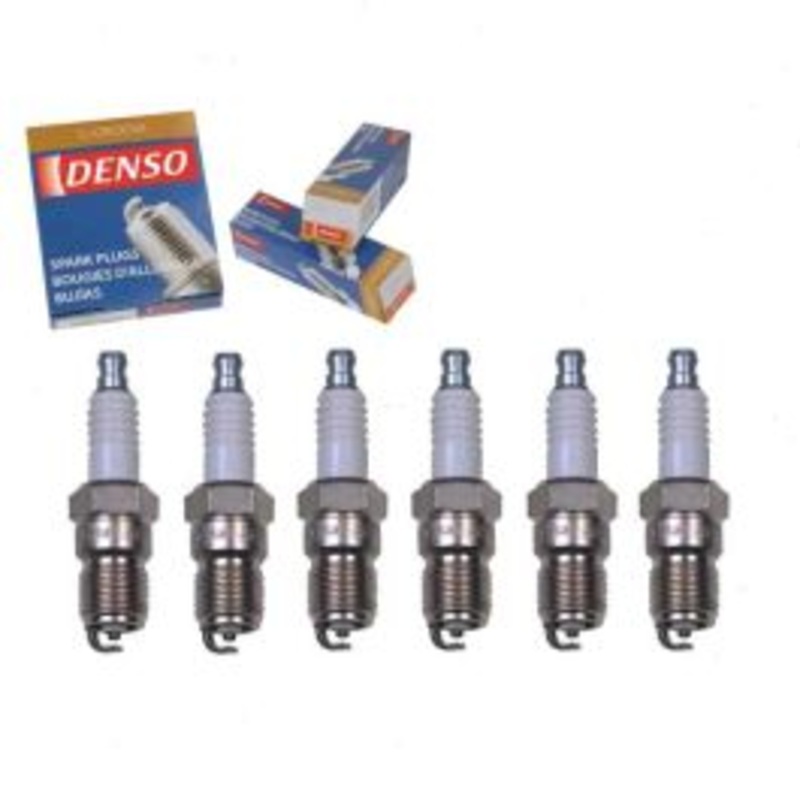 6 pc DENSO Standard U-Groove Spark Plugs for 1992-1994 Ford Tempo 3.0L V6