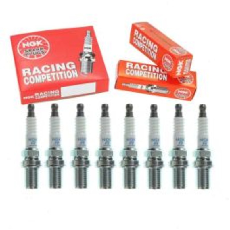 8 pc NGK Racing 4017 R6601-10 Spark Plugs