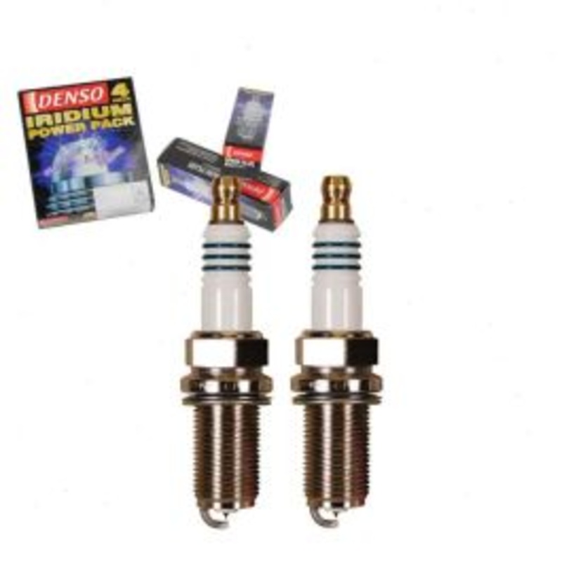 2 pc DENSO Iridium Power 5345 IKH22 Spark Plugs