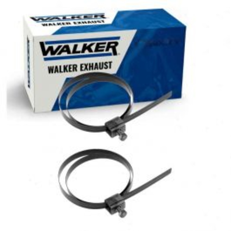 2 pc Walker Exhaust Muffler Straps for 1973-1986 Ford F-350 4.9L 5.8L 6.4L 6.6L 6.9L 7.5L L6 V8