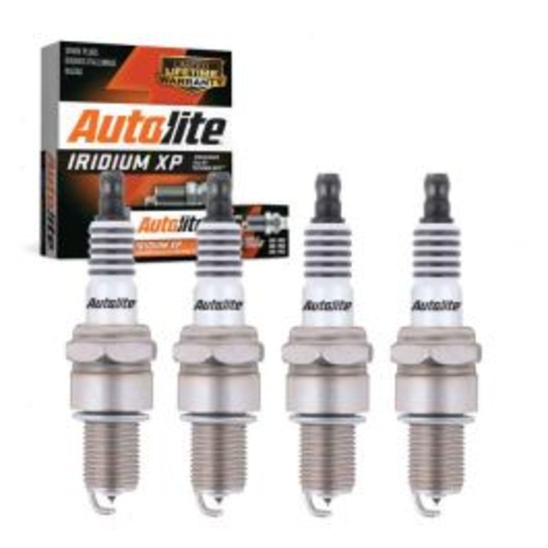 4 pc Autolite Iridium XP Spark Plug for 1974-1976 Renault R15 1.6L L4