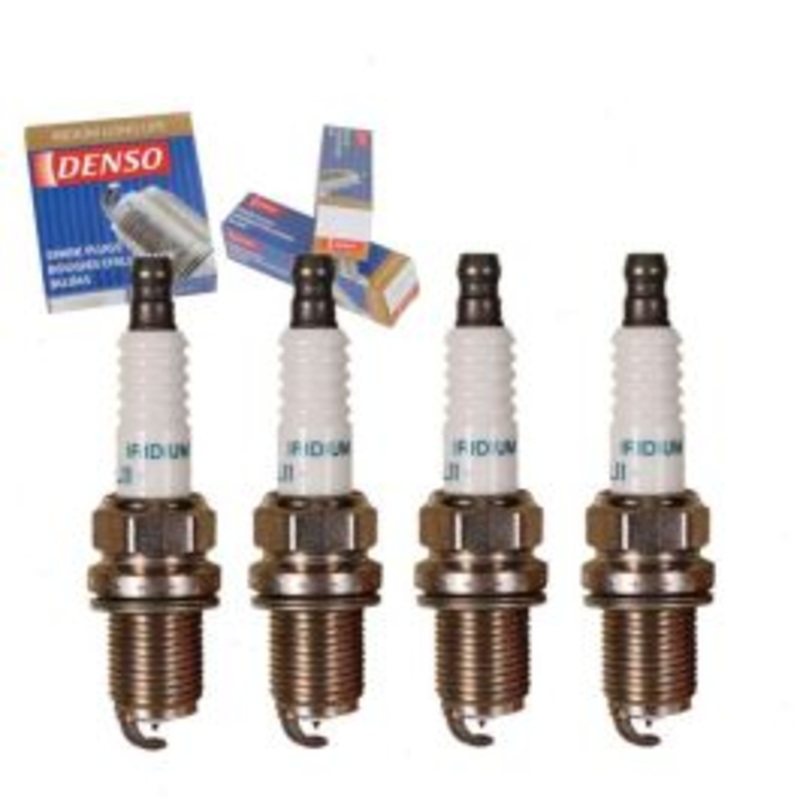 4 pc DENSO Iridium Long Life Spark Plugs for 1986-1988 Saab 900 2.0L L4