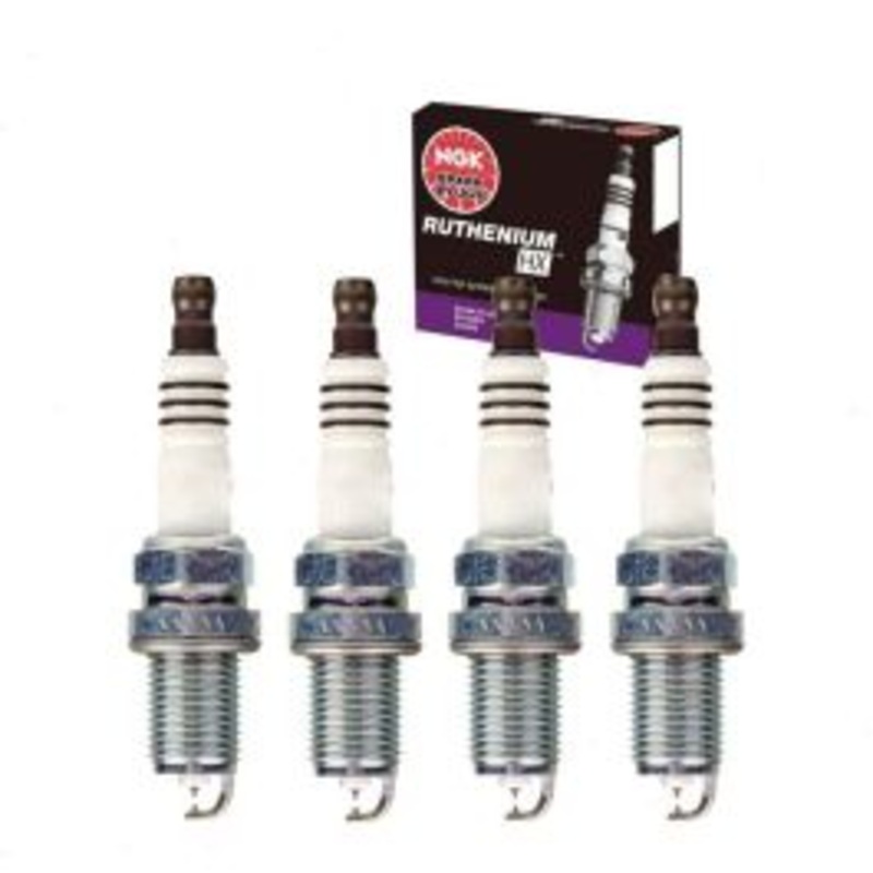 4 pc NGK Ruthenium HX Spark Plugs for 2006-2011 Acura CSX 2.0L L4
