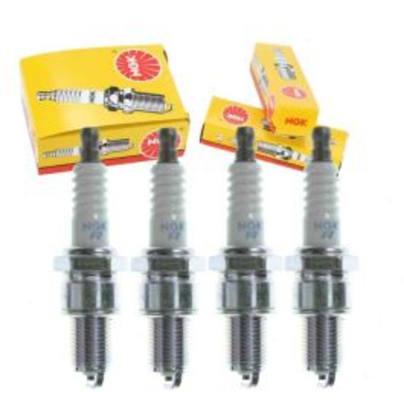 4 pc NGK Standard Spark Plugs for 1984-1987 Plymouth Voyager 2.6L L4