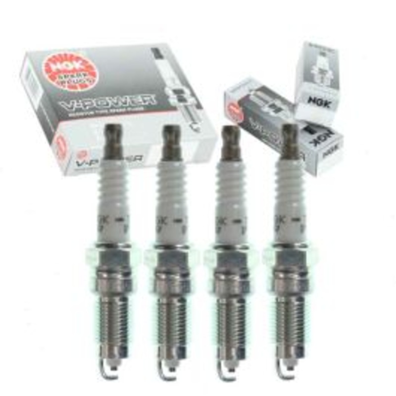 4 pc NGK V-Power Spark Plugs for 1994-1997 GMC Sonoma 2.2L L4