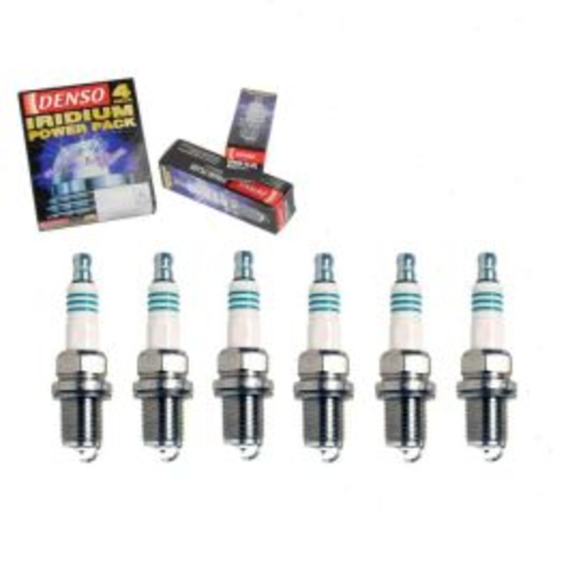 6 pc DENSO Iridium Power Spark Plugs for 2000-2002 Audi S4 2.7L V6