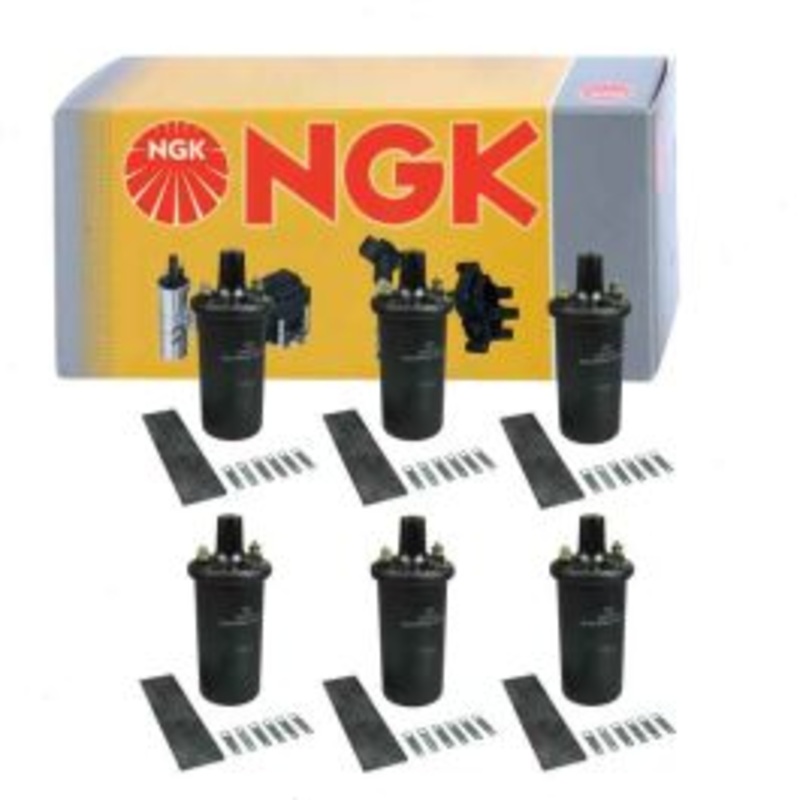 6 pc NGK 48776 U1099 Ignition Coils