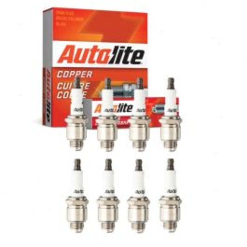 8 pc Autolite Copper Core Spark Plugs for 1954 Pontiac Star Chief