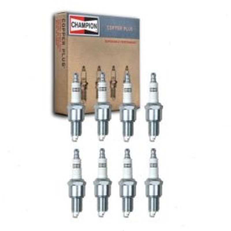 8 pc Champion Copper Plus Spark Plugs for 1967-1968 American Motors American 4.7L 5.6L V8
