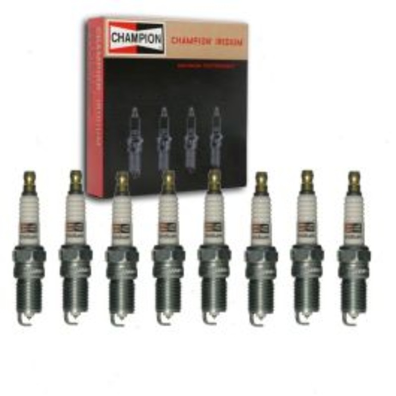 8 pc Champion Iridium Spark Plugs for 1996-2000 Chevrolet C3500 5.7L V8