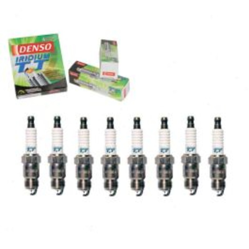 8 pc DENSO Iridium TT Spark Plugs for 1971-1986 Chevrolet K20 Suburban 5.0L 5.7L 6.6L 7.4L V8