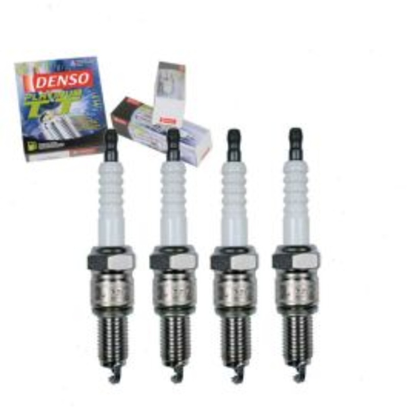 4 pc DENSO Platinum TT Spark Plugs for 1986-1994 Mazda 323 1.6L L4