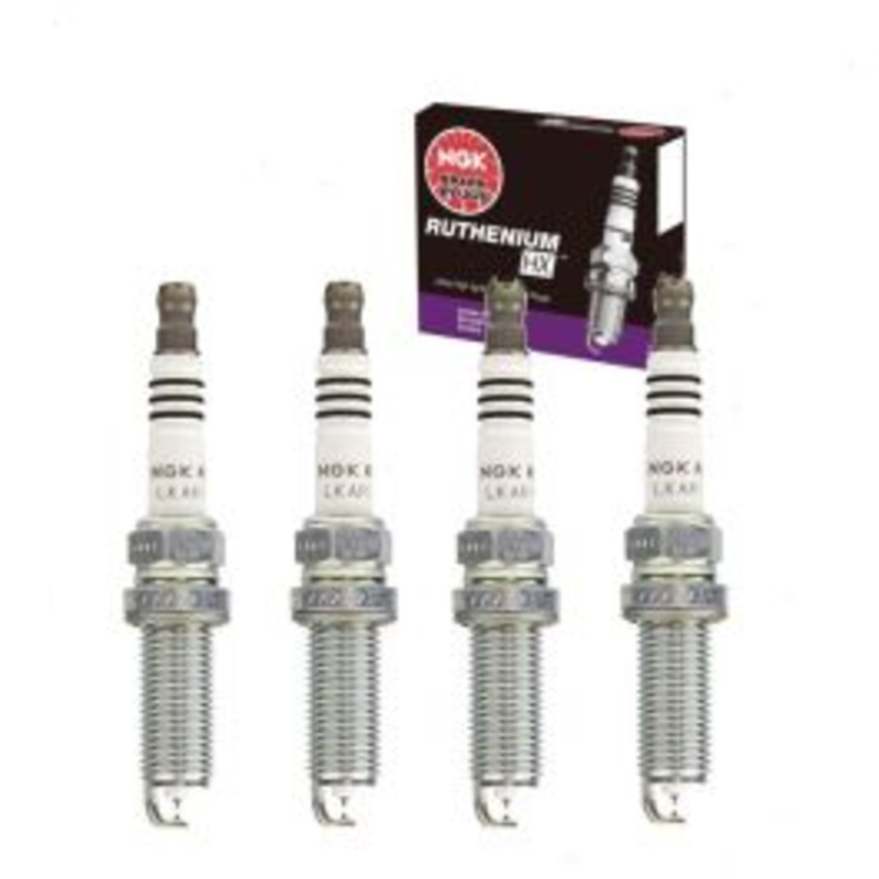4 pc NGK Ruthenium HX Spark Plugs for 2003-2010 Ford Focus 2.0L 2.3L L4