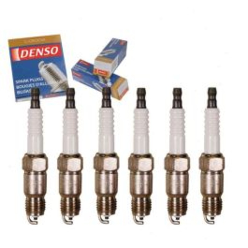 6 pc DENSO Standard U-Groove Spark Plugs for 1985-1995 GMC G1500 4.3L V6