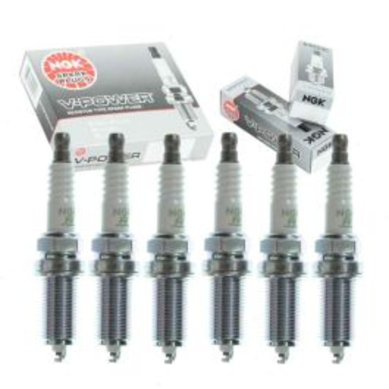 6 pc NGK V-Power Spark Plugs for 2011-2012 Toyota RAV4 3.5L V6