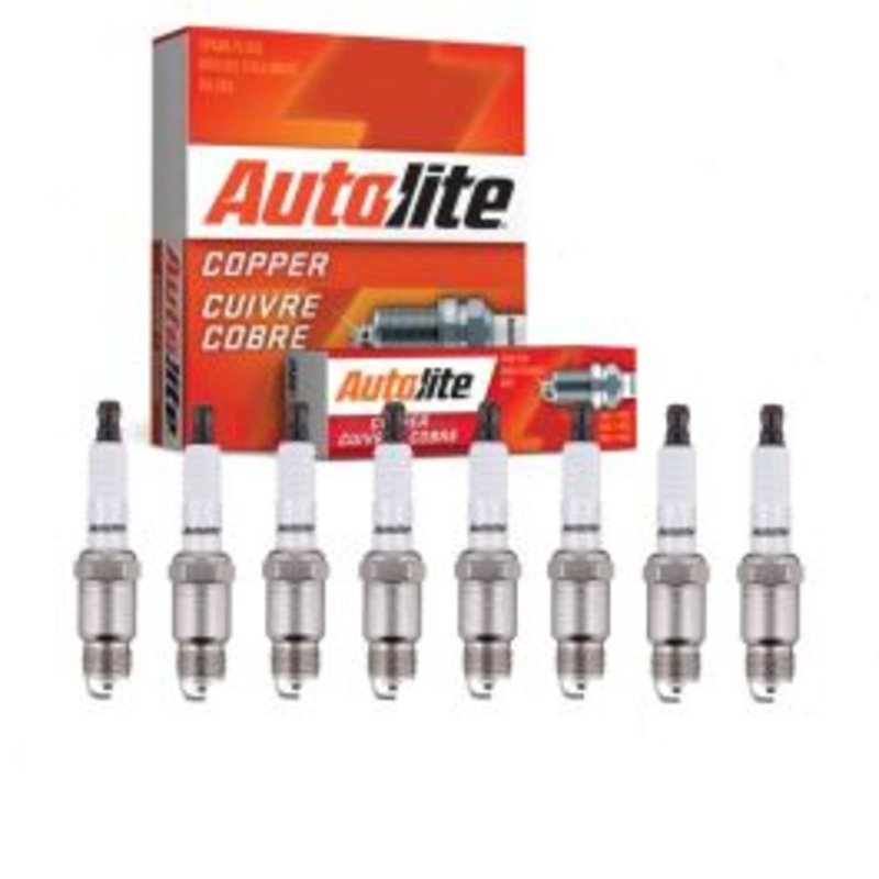 8 pc Autolite Copper Core Spark Plugs for 1973-1981 Buick Century 4.4L 5.0L 5.7L 7.5L V8