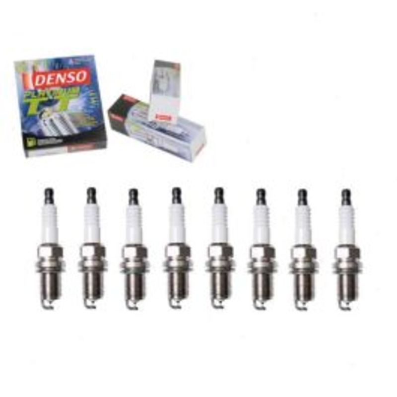 8 pc DENSO Platinum TT Spark Plugs for 1993-2007 Jeep Grand Cherokee 4.7L 5.2L 5.9L V8
