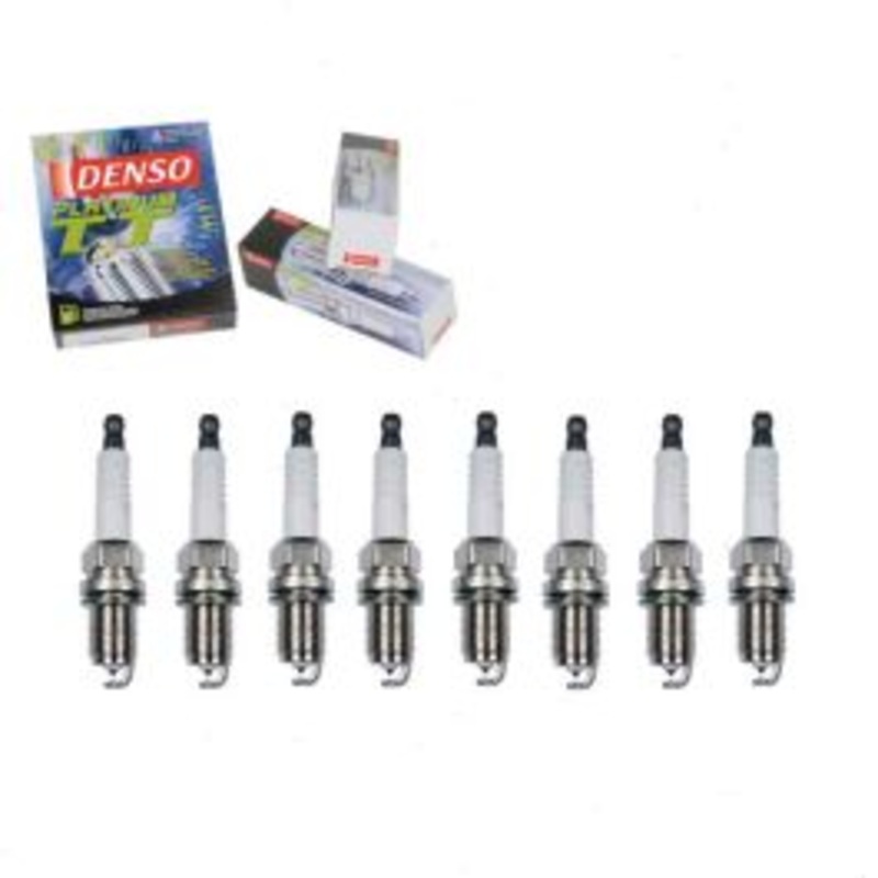 8 pc DENSO Platinum TT Spark Plugs for 1999 Jaguar XK8 4.0L V8