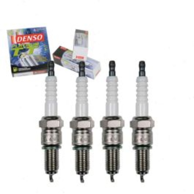 4 pc DENSO Platinum TT Spark Plugs for 1963 GMC Suburban 2.5L L4