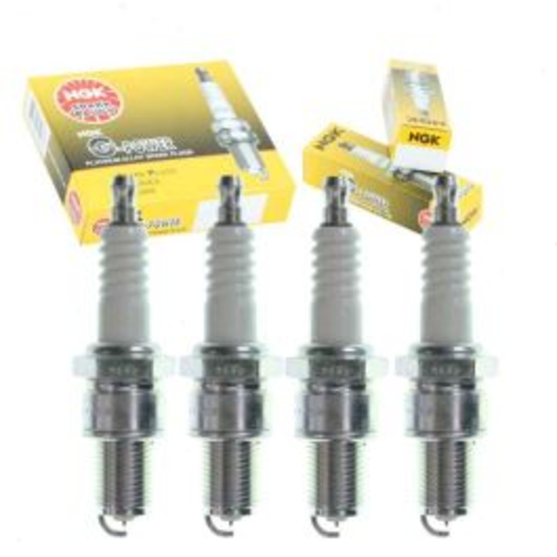 4 pc NGK G-Power Spark Plugs for 1973-1987 Honda Civic 1.2L 1.5L L4