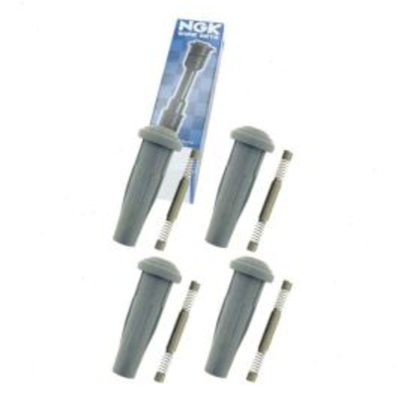 4 pc NGK Ignition Coil Boots for 2010-2011 Mercury Milan 2.5L L4