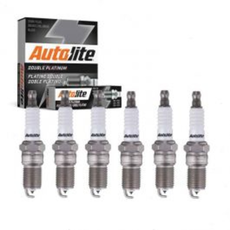 6 pc Autolite Double Platinum Spark Plug for 2005-2007 Buick Terraza 3.5L