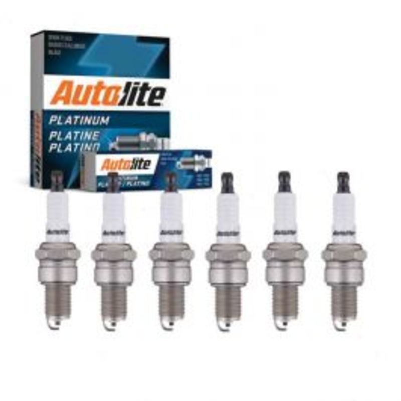 6 pc Autolite Platinum Spark Plug for 1966 GMC I1500