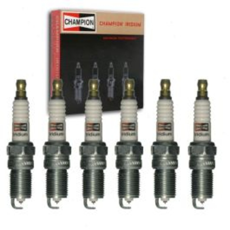 6 pc Champion Iridium Spark Plugs for 1991-1994 Mazda Navajo 4.0L V6