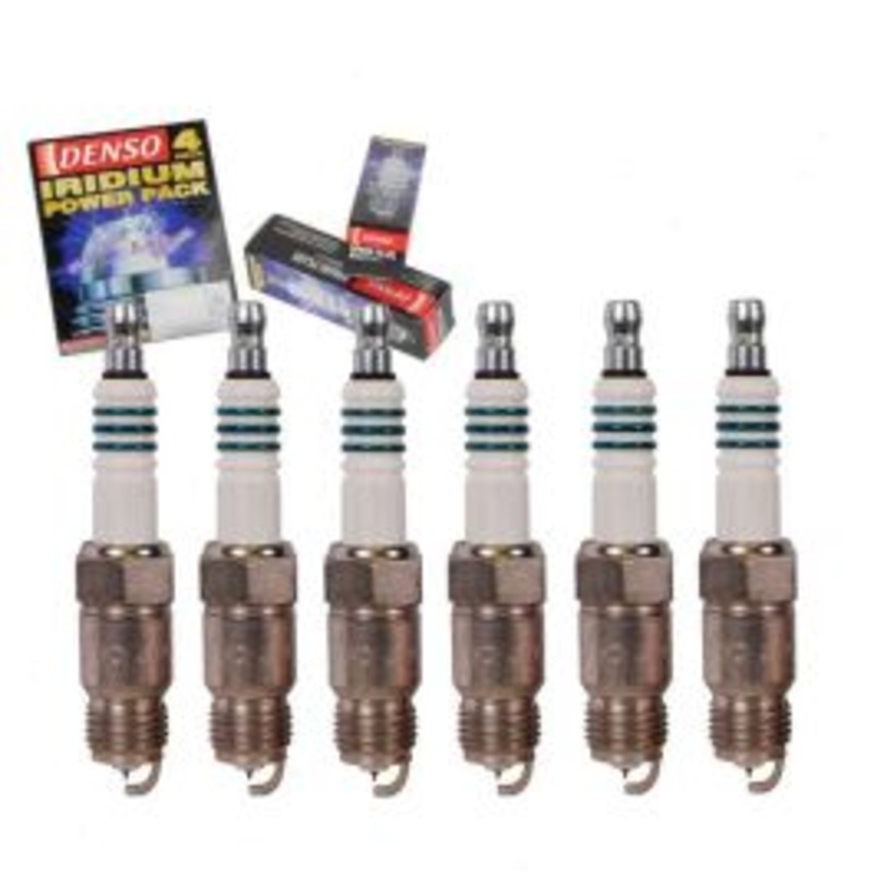 6 pc DENSO Iridium Power Spark Plugs for 1985-1986 Pontiac Parisienne 4.3L V6