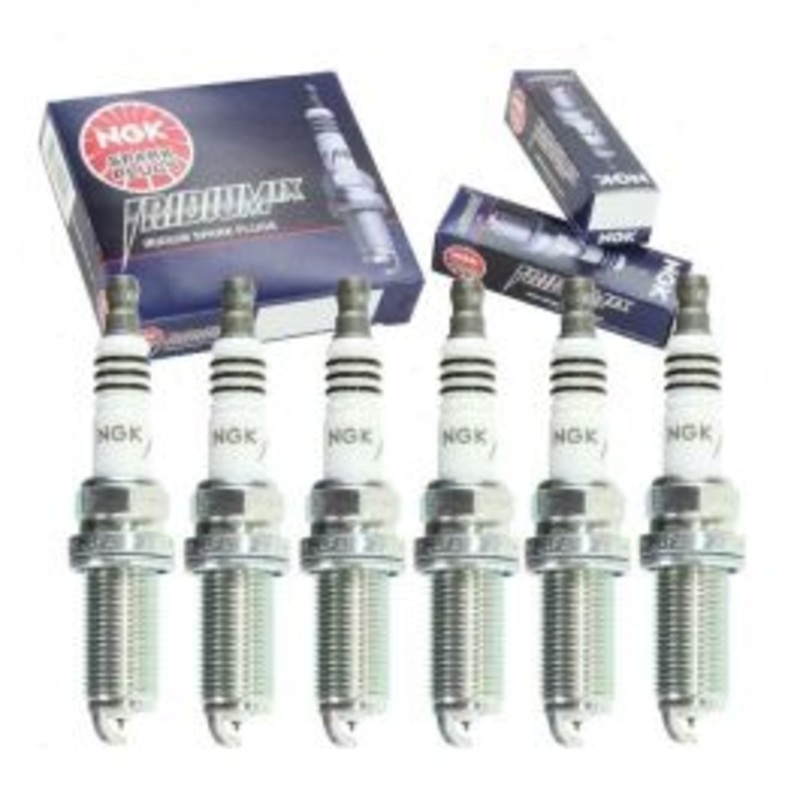 6 pc NGK Iridium IX Spark Plugs for 2008-2009 BMW 128i 3.0L L6