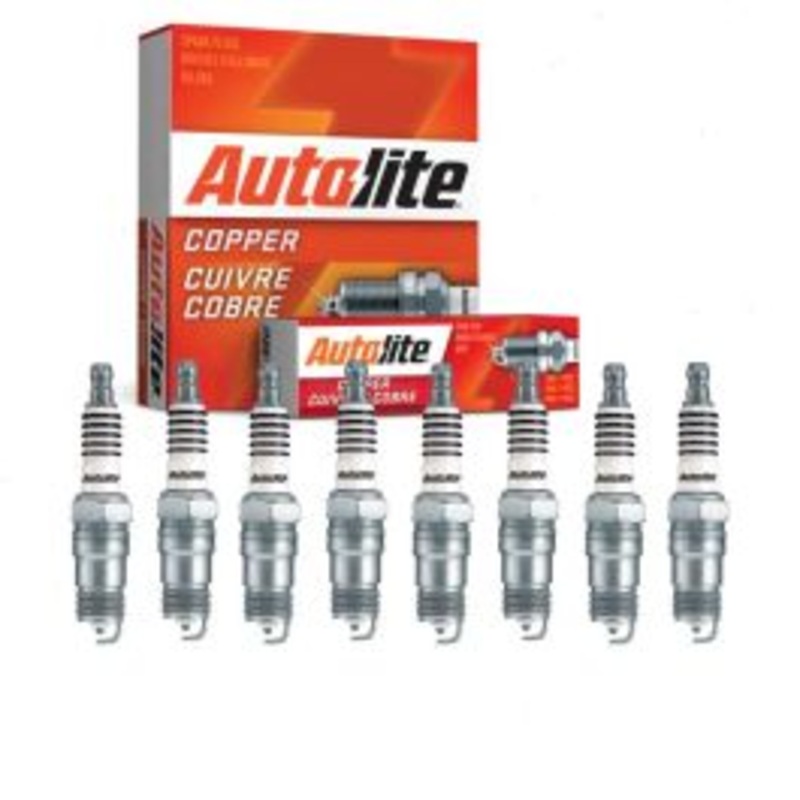 8 pc Autolite Copper Core Spark Plugs for 1991-1999 Ford Mustang 2.3L 4.6L L4 V8