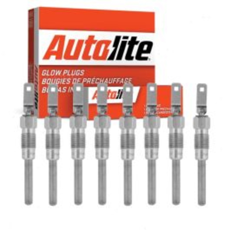 8 pc Autolite Diesel Glow Plugs for 1988-2000 Chevrolet K3500 6.2L 6.5L V8