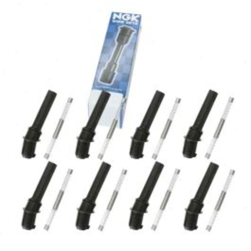 8 pc NGK Ignition Coil Boots for 2002-2005 Mercury Mountaineer 4.6L V8