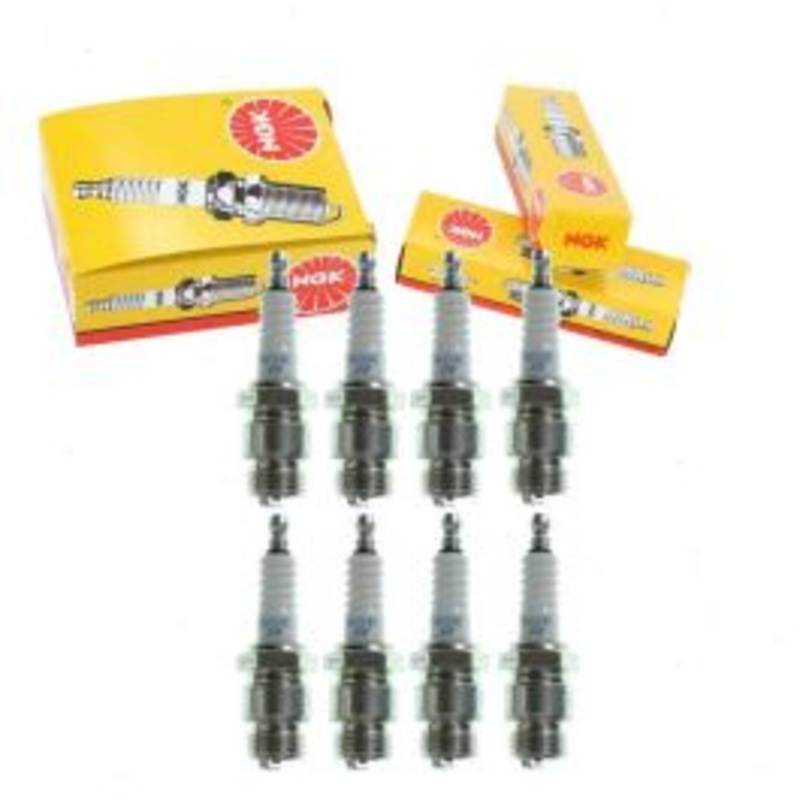 8 pc NGK Standard Spark Plugs for 1969 Dodge W200 Pickup 5.2L V8