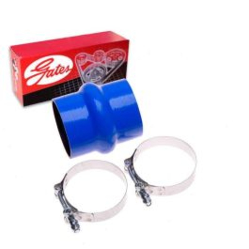 Gates Turbocharger to Pipe Hot Side Turbocharger Intercooler Hose Kit for 1998-2002 Dodge Ram 3500 5.9L L6