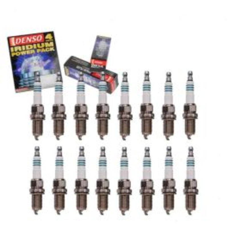 16 pc DENSO Iridium Power Spark Plugs for 2005 Mercedes-Benz SLK55 AMG 5.5L V8