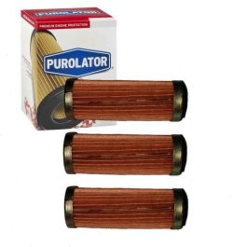 3 pc Purolator F10158 Fuel Filters
