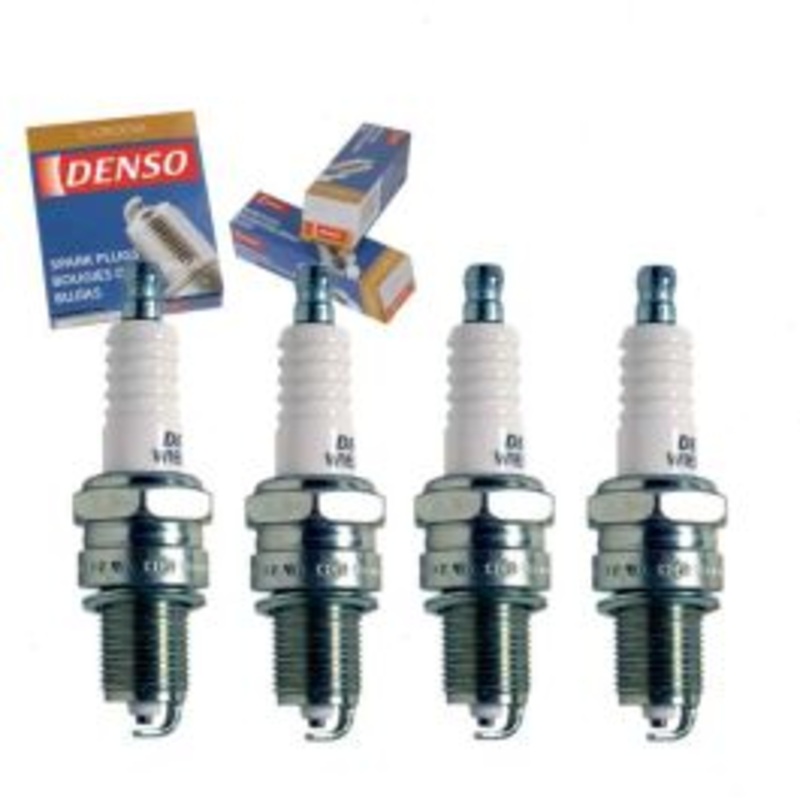 4 pc DENSO Standard U-Groove Spark Plugs for 1975-1978 Mercedes-Benz 230 2.3L L4