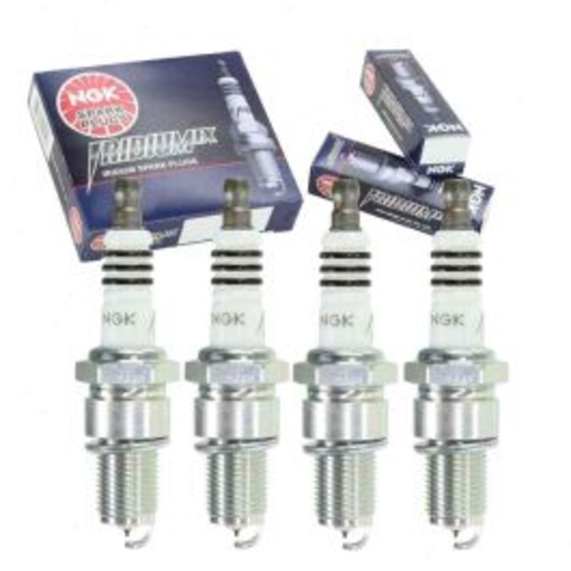 4 pc NGK Iridium IX Spark Plugs for 1980-1989 Subaru DL 1.6L 1.8L H4