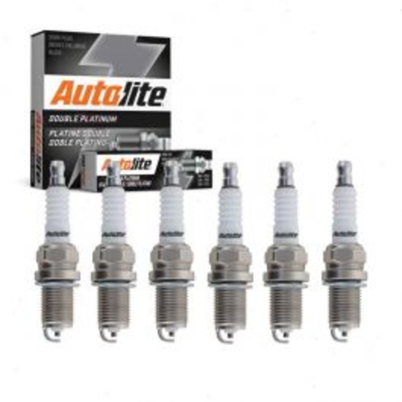 6 pc Autolite Double Platinum Spark Plug for 2001-2005 Suzuki Grand Vitara