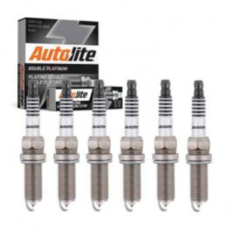6 pc Autolite Double Platinum Spark Plug for 2007-2008 Dodge Sprinter 2500
