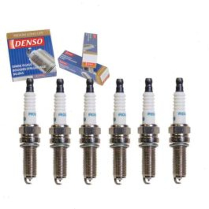 6 pc DENSO Iridium Long Life Spark Plugs for 2004 Isuzu Axiom 3.5L V6